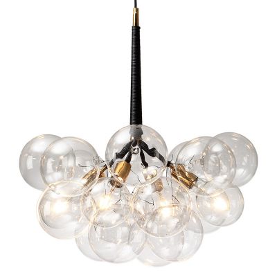 glass,metal,Chandelier Pendant lamp